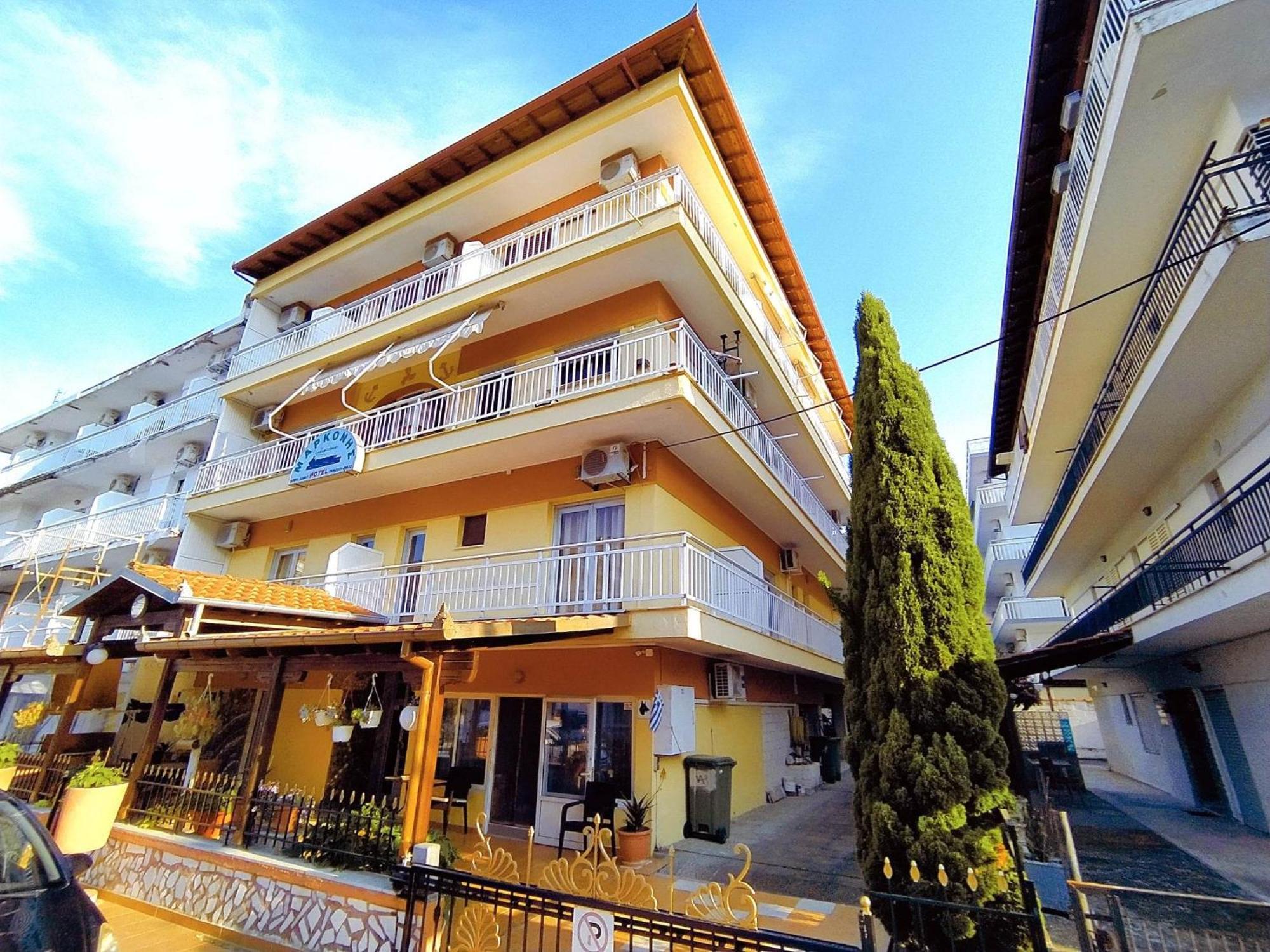 Hotel Μαρκονησ Paralía Esterno foto